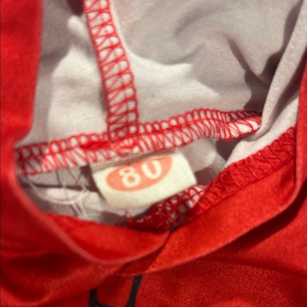 Red Racing-baby One Piece - Picture 2 of 2